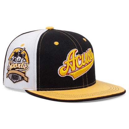 Acusa Embroidered Men's Color Block Cap Youth Hip Hop Retro Hat Women's Hat