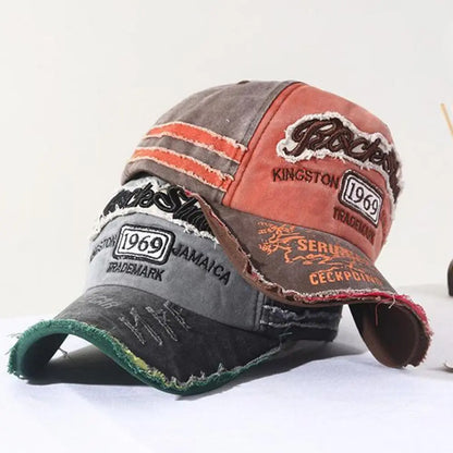 Sunscreen Hats Distressed Faded Cap Embroidery Baseball Caps
