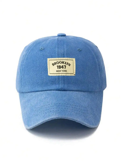 Unisex Washed Denim Baseball Cap Adjustable Casual Hat