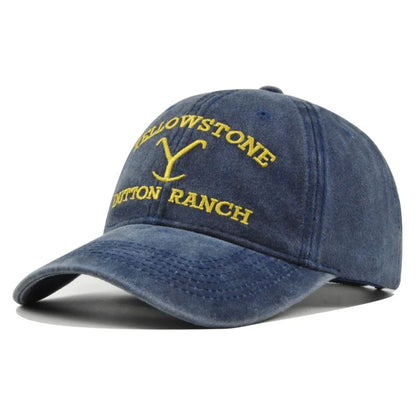 New Summer Yellowstone Dutton Ranch Hat