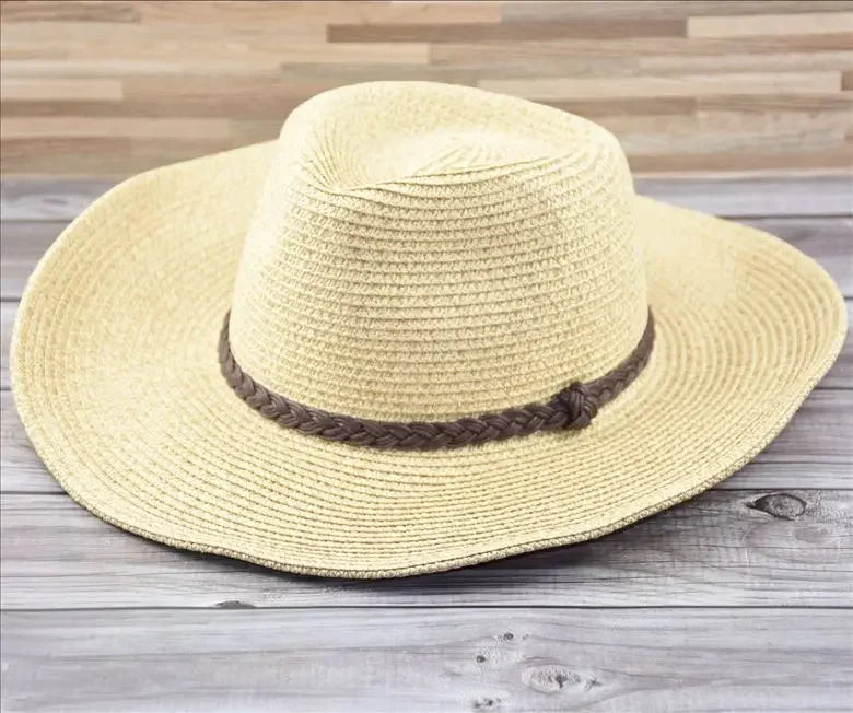 New XL Big Size 62cm Panama Jazz Straw Hat