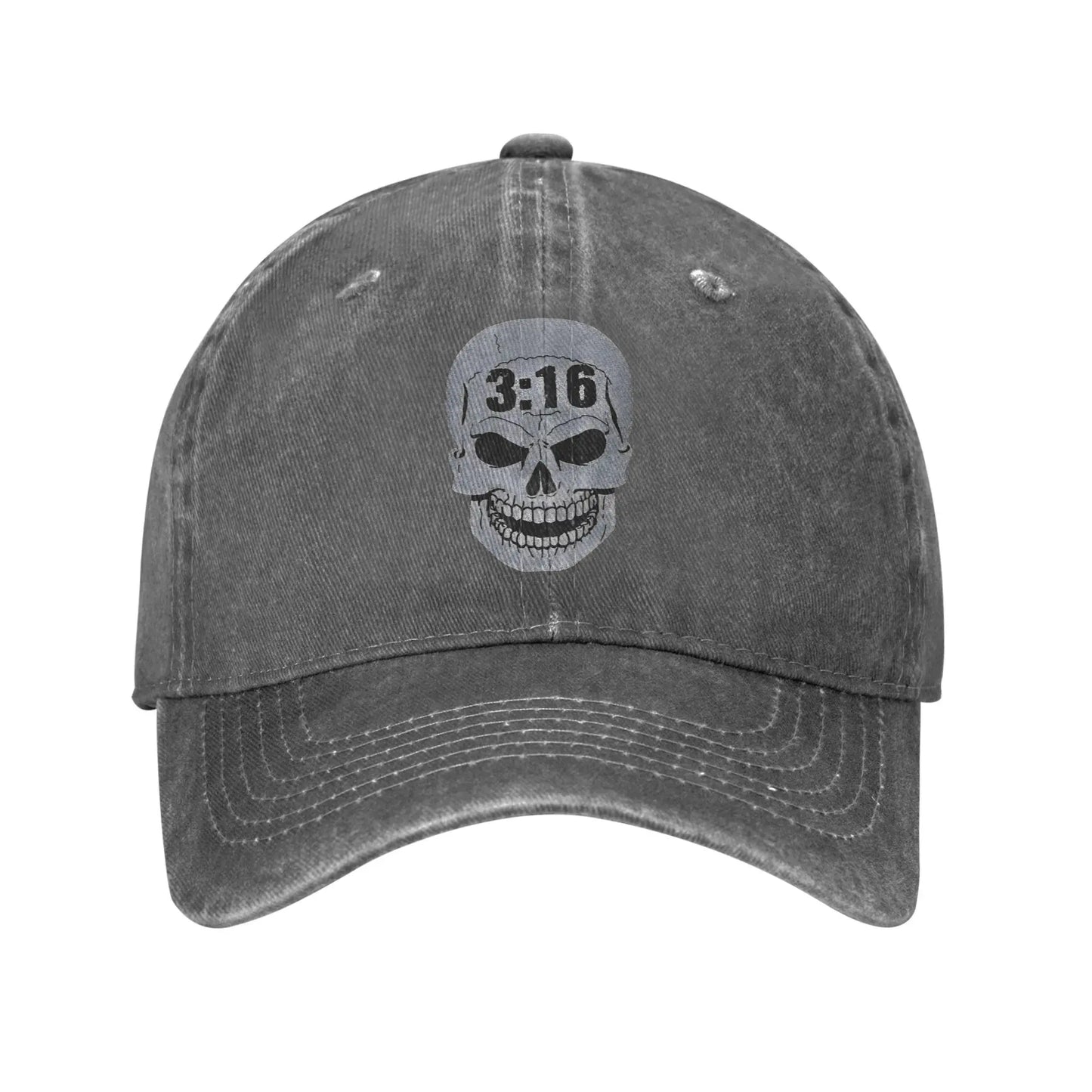 Vintage Stones 316 Steve Austin Cold Baseball Caps Unisex Distressed Washed Sun Cap