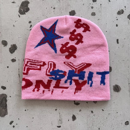 Unisex Jacquard Beanie Hat Outdoor Streetwear