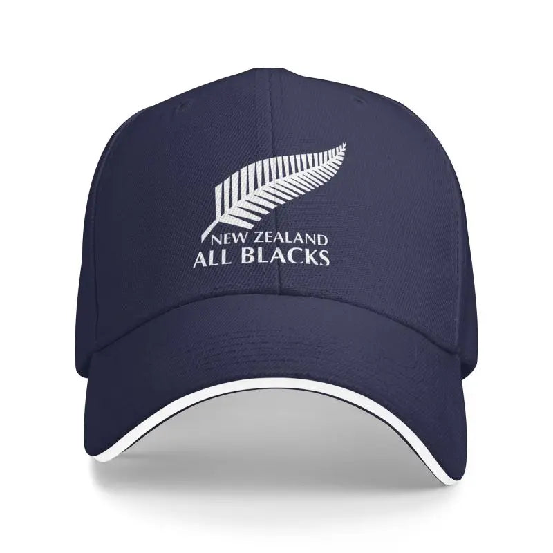 Zealand All Blacks Print Baseball Cap Men Women Hip Hop Bucket Hat Summer