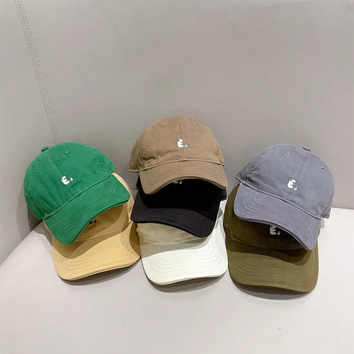 Fashion Letter Children Baseball Hat Embroidery Kids Duck 2 8year Boys Girls Outdoor Sunshade Visors Baby Hats