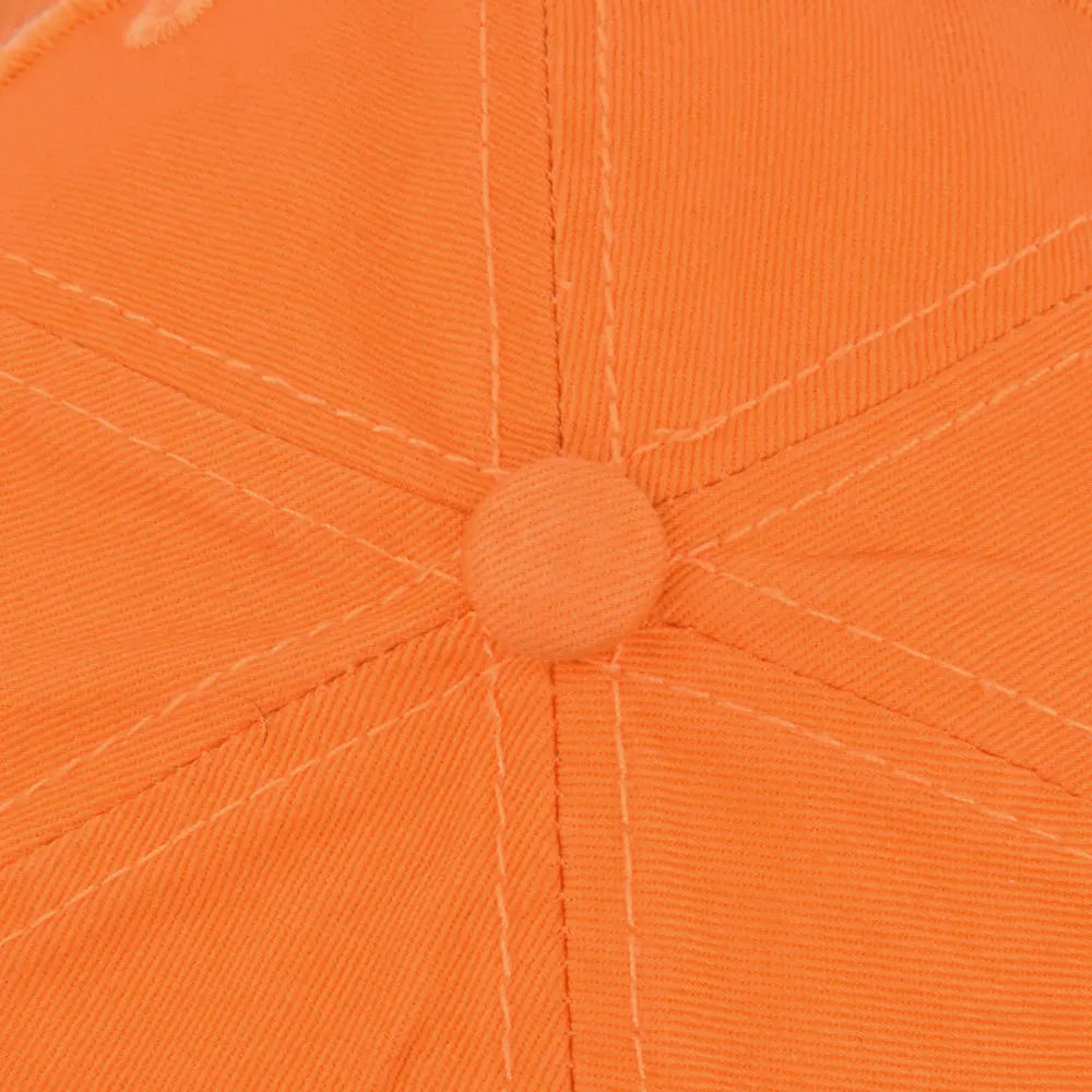 Washed Hole Baseball Cap New Spring Solid Sunhat Men Women