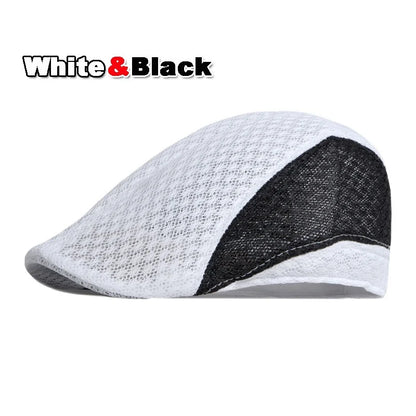Fashion Beret Breathable Hat Newsboy Hats Golf Caps Sun Hat