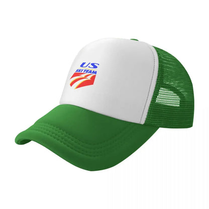 New US Ski Team Baseball Cap Hip Hop Hat Luxury Brand Woman Men's