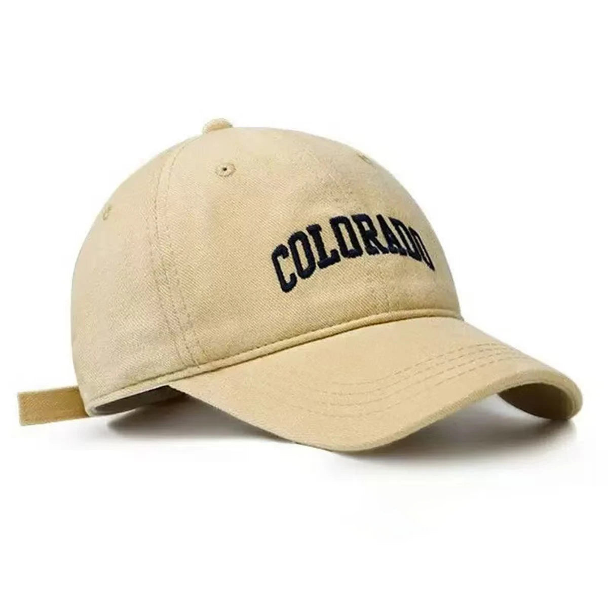 Unisex Colorado Letter Embroidery Baseball Caps Spring Autumn