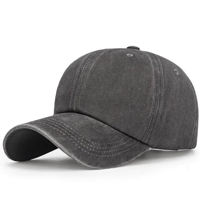 Men Women Unisex Adjustable Distressed Dads Hat