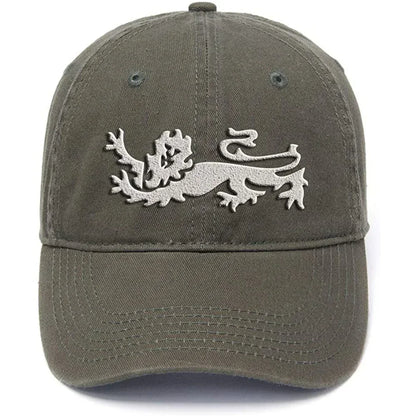 Lyprerazy England Lion Washed Cotton Adjustable