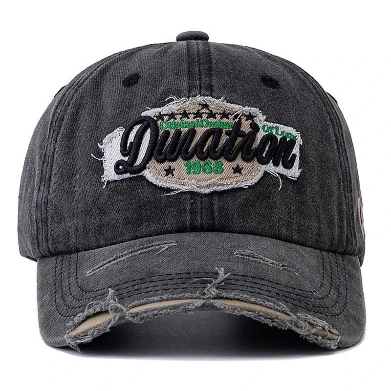 Hot Sale Unisex Retro Style Baseball Cap 1968 Letter Embroidery Cotton Cap