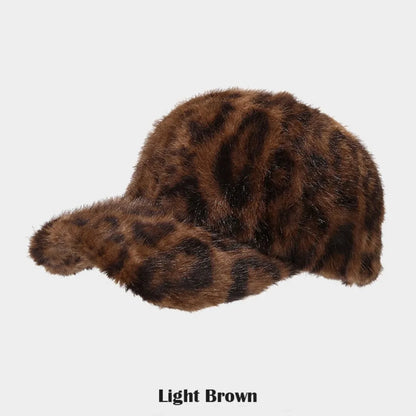 Street Fashion Casual Hat Adjustable Leopard Print Baseball Cap