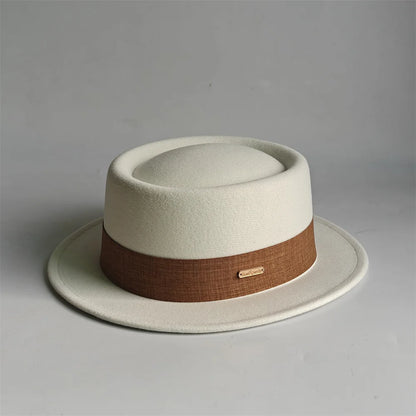 Autumn/Winter Fedora Hat For Women Soft Felt Hat - French Style Retro French