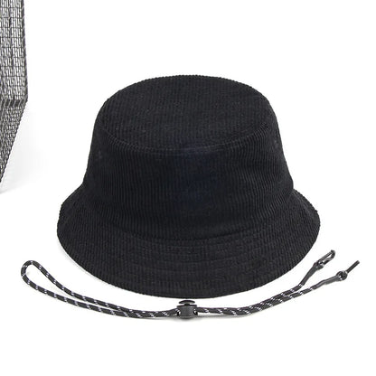 Dad Winter Hat Lady Outdoors Corduroy Bucket Hats Men