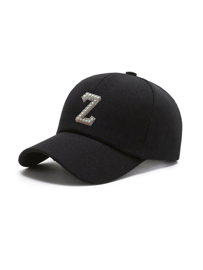 Unisex Embroidered 26 Alphabet Letter Baseball Cap