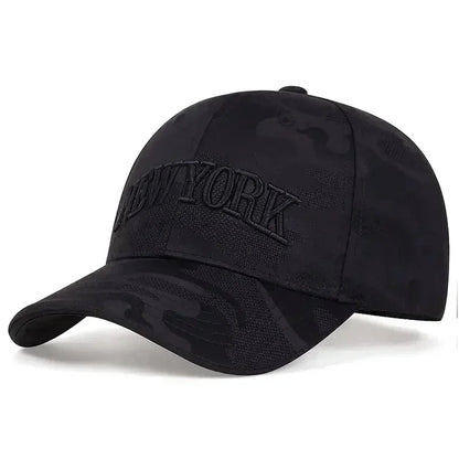 Unisex New York Embroidery Baseball Caps Spring Autumn