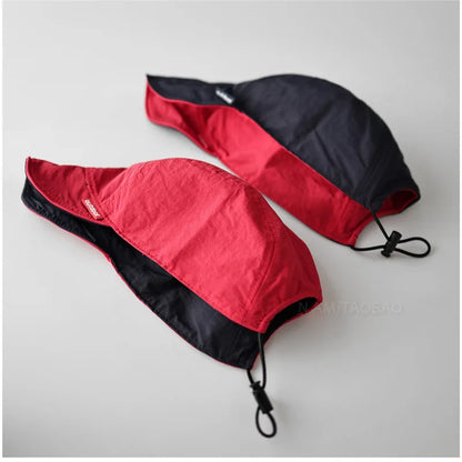 Unisex Double-Sided Foldable Baseball Cap Quick Dry Outdoor