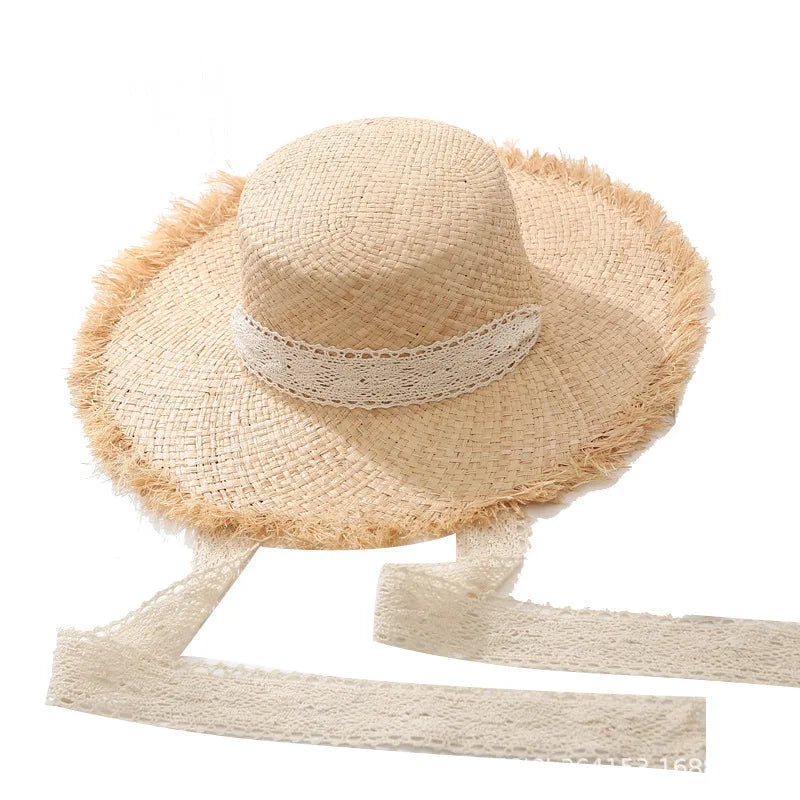 Big Brimmed Seaside Sun Hat Summer Sun Protection