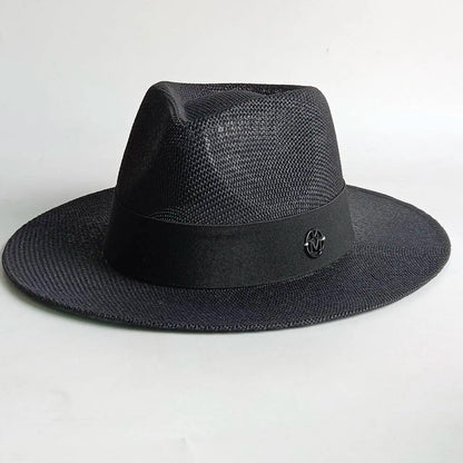 Summer Straw Hat French Elegant Seaside Travel Sun Hat