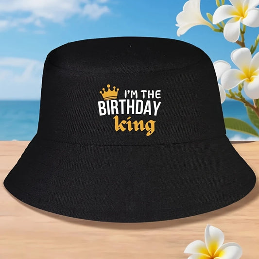 I Am The Birthday King Bucket Hat