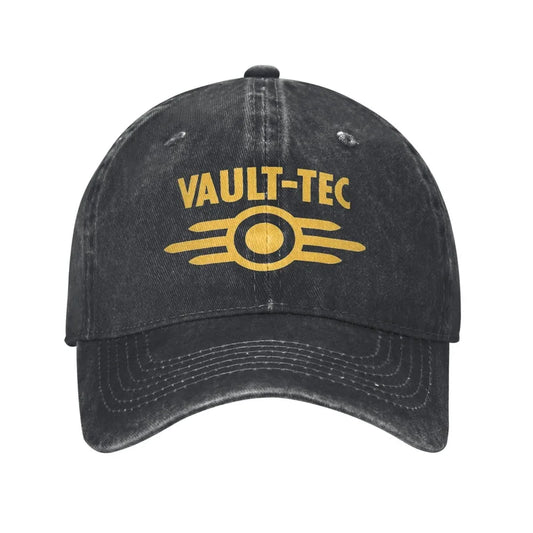Vault Tec Logo Fallouted Game Sun Baseball Cap Unisex-Teens Design Hip Hop Hat