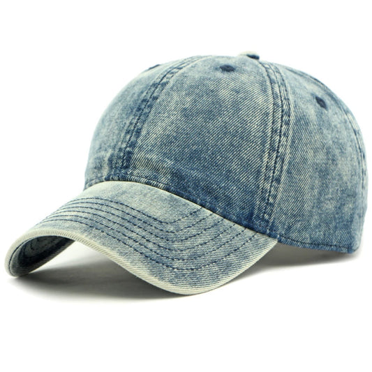 Baseball Cap Men Women Washed Cotton 6 Panels Baseball Hat