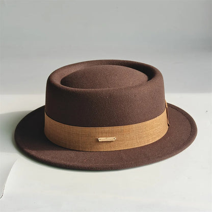 Autumn/Winter Fedora Hat For Women Soft Felt Hat - French Style Retro French