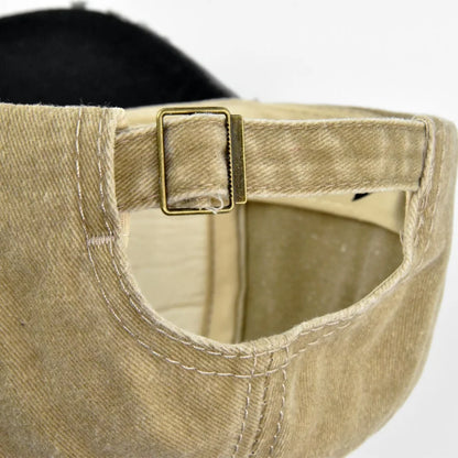Distressed Washed Denim Trucker Cap Letter 78 Embroidered Baseball Hat