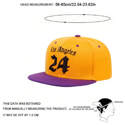 23 Los Angeles Letter Embroidery Men's Fashion Trend Retro Hip-Hop Hat Baseball Hat Women's