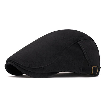 Autumn/Winter Beret Men's Vintage Forward-Facing Cap