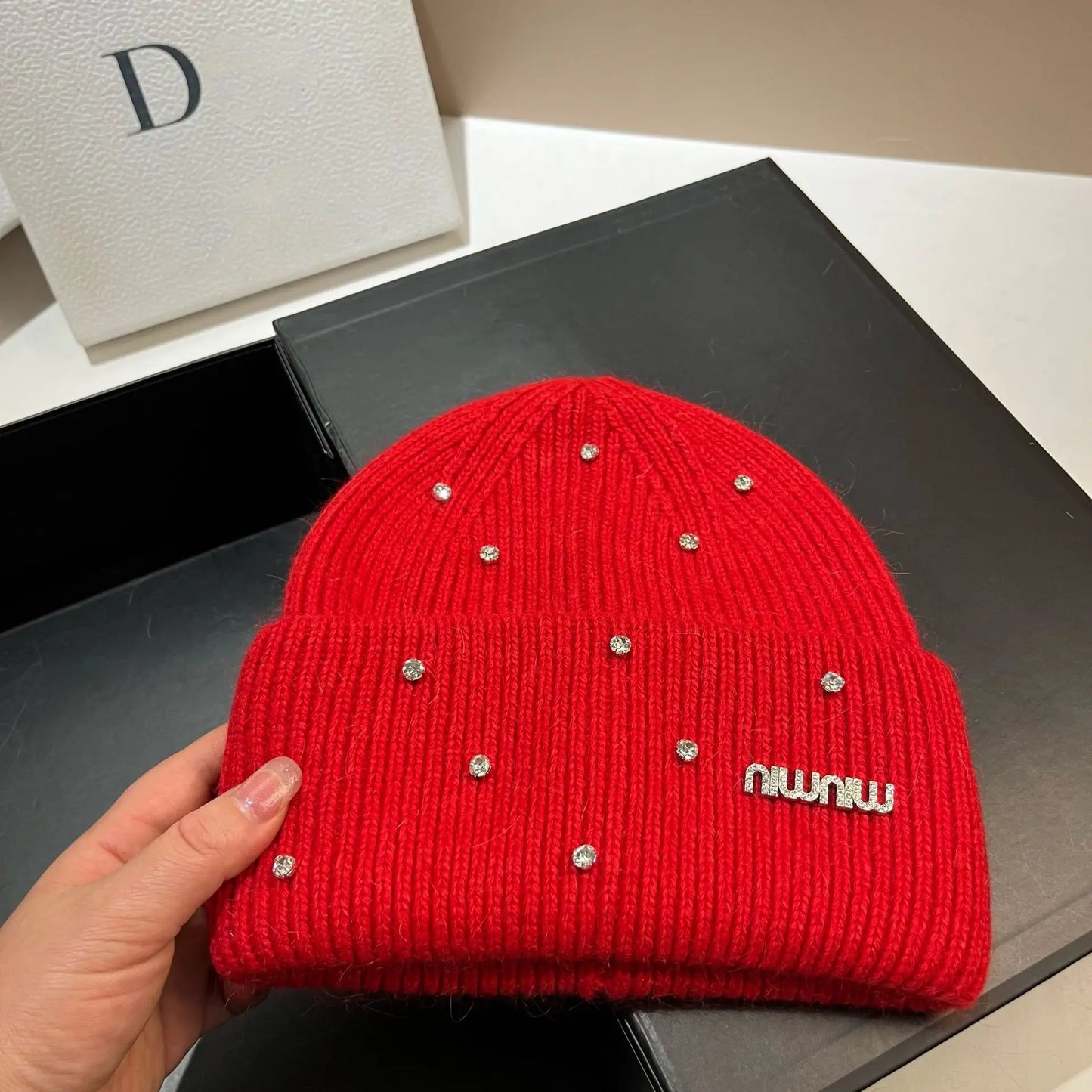 Knitted Hat For Winter Cold Warmth Ear Protection Hat For Women