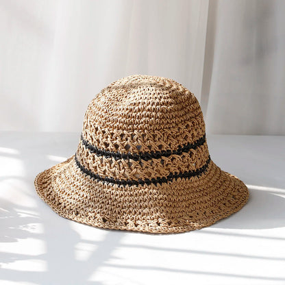 2024 Women Straw Hats Crochet Hat Bucket Hat