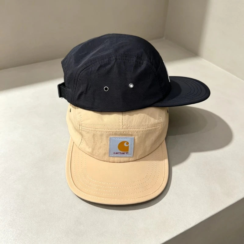 2026 Lightweight Breathable Five-Piece Flat-Brim Baseball Cap