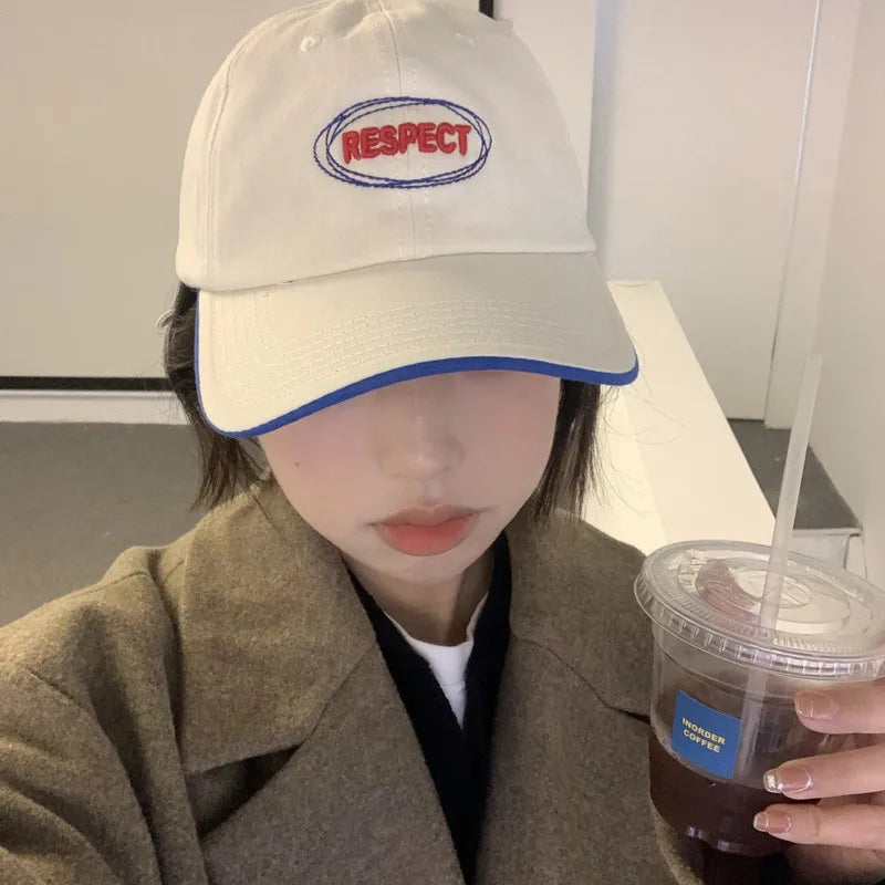 Summer Letter Baseball Hat Women
