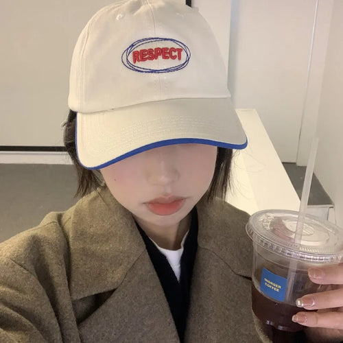 Summer Letter Baseball Hat Women