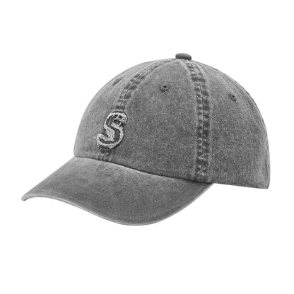 Men Washed Denim Baseball Cap