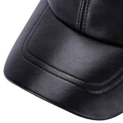 New 2026 Street Hip Hop Hat Leather Hat Fashion Adult Leather Hat