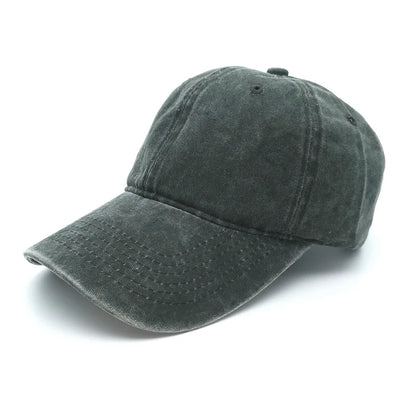 Vintage Women's Dad Hat Sports Hats Men Washed Denim Trucker Cap