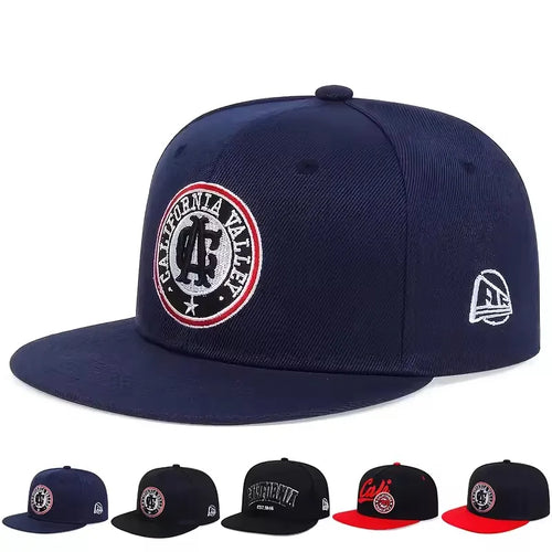 Unisex Letter Embroidery Hip-hop Hats Spring And Autumn