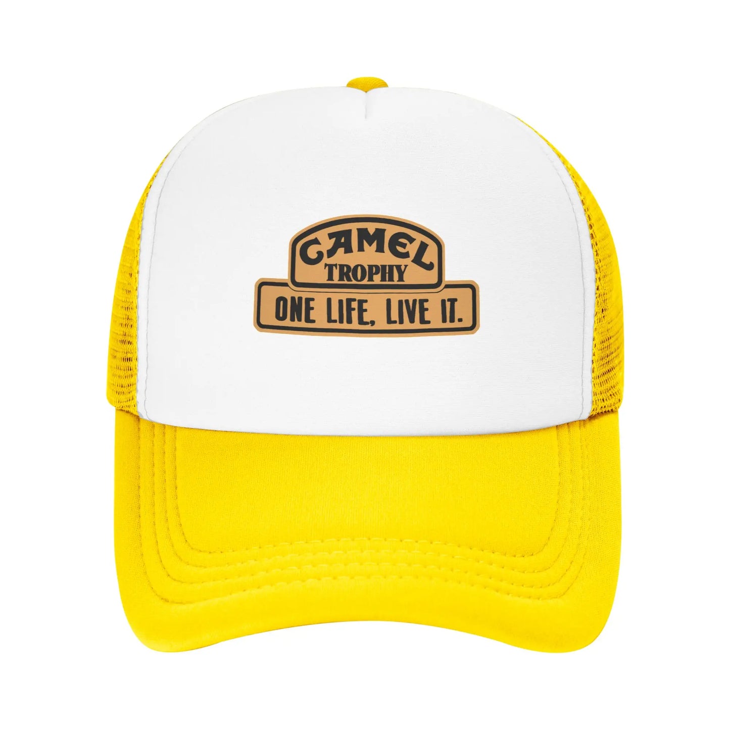 Camel Trophy Print Baseball Cap For Men Women Funny Breathable Hat