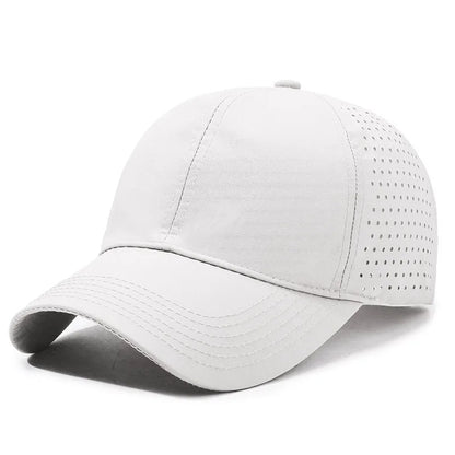 Cycling Baseball Cap Mesh Breathable Sun Hat Quick Dry Lightweight Fishing UV Protection Outdoor Summer Casual Cap