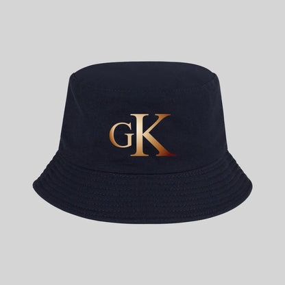 Retro GK Lettered Fisherman's Hat - Unisex Sun Hat Bucket Hats