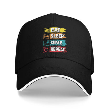 Custom Punk Unisex Rescue Diver Baseball Cap