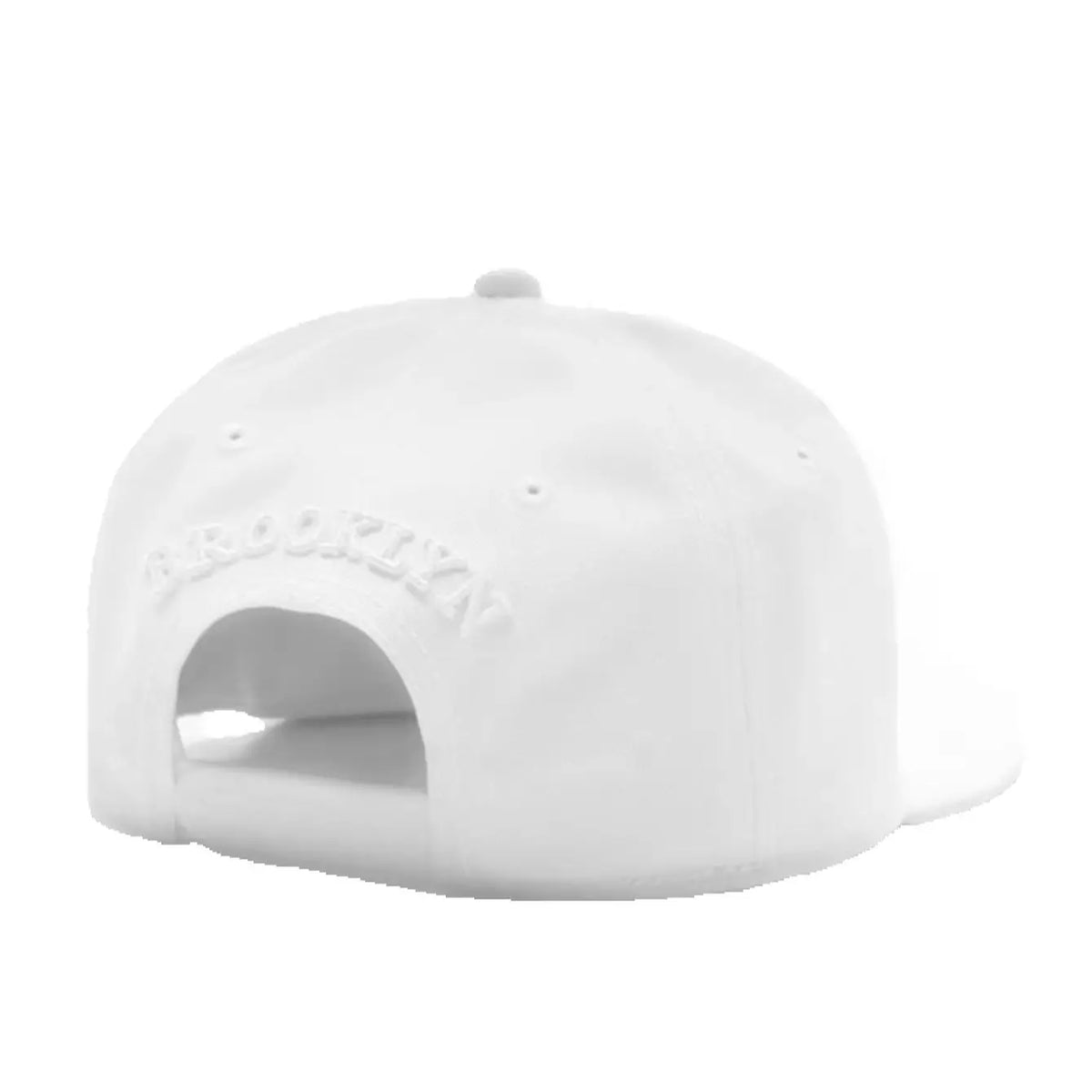 White Embroidered Prayer Hands Cap