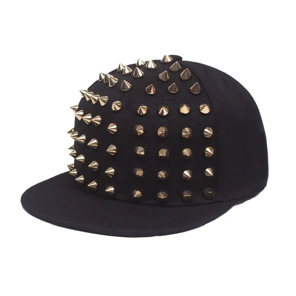 Casual Sunshade Rivet Flat Hat Adjustable