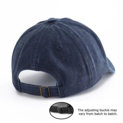Minimalist Retro Style Casual Soft Adjustable Dad Hat