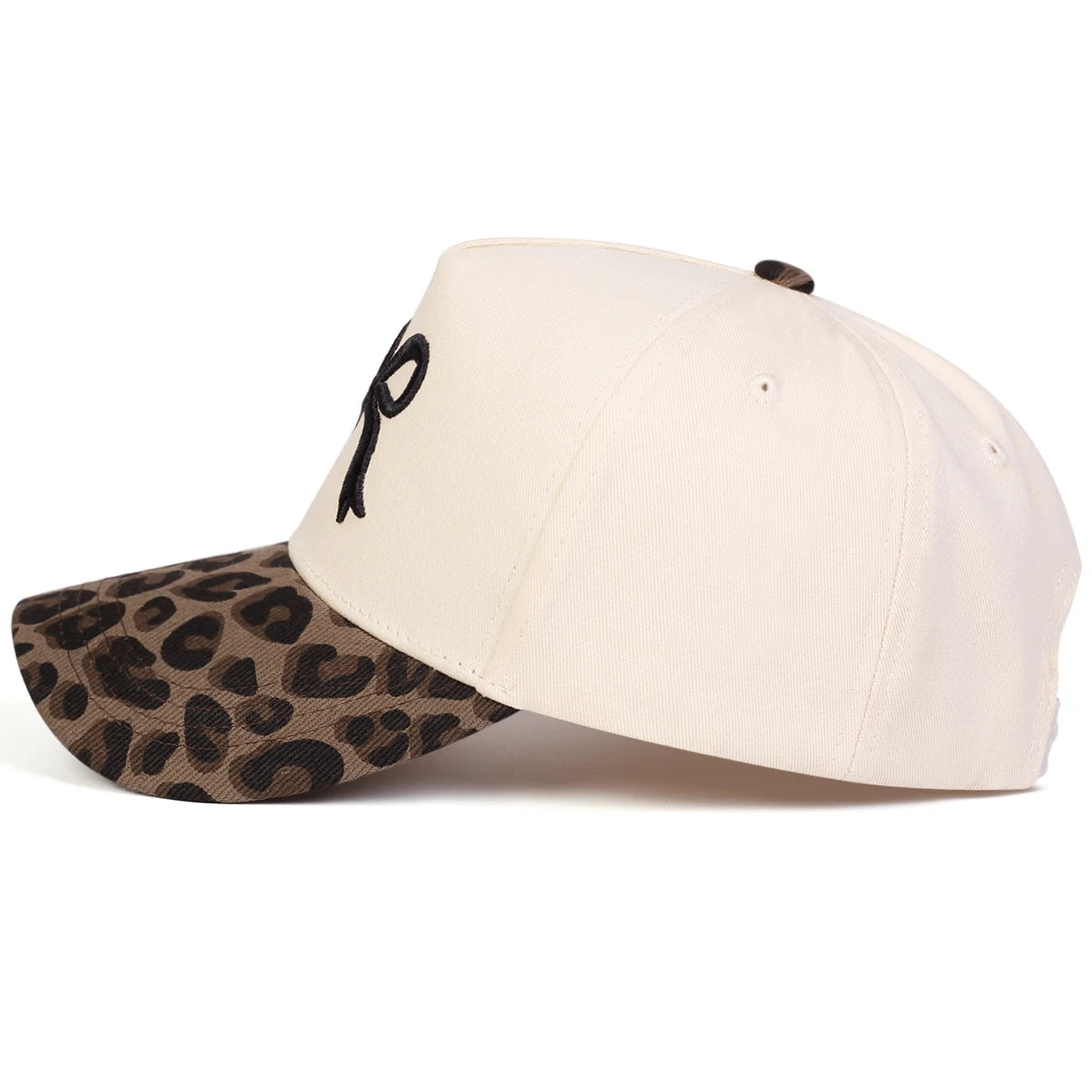 Unisex Bow Embroidery Baseball Caps Spring Autumn
