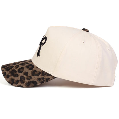 Unisex Bow Embroidery Baseball Caps Spring Autumn