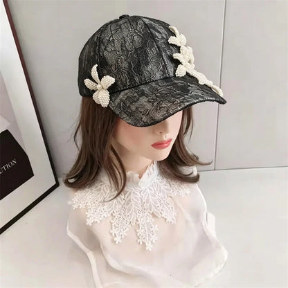 2026 Flower Lady Baseball Hat Women Leisure Visors Cap